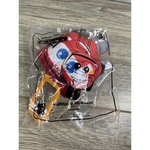 McDonalds Happy Meal Toy Disney Cars LightningMcQueen Keychain Bags Clip-onPlush